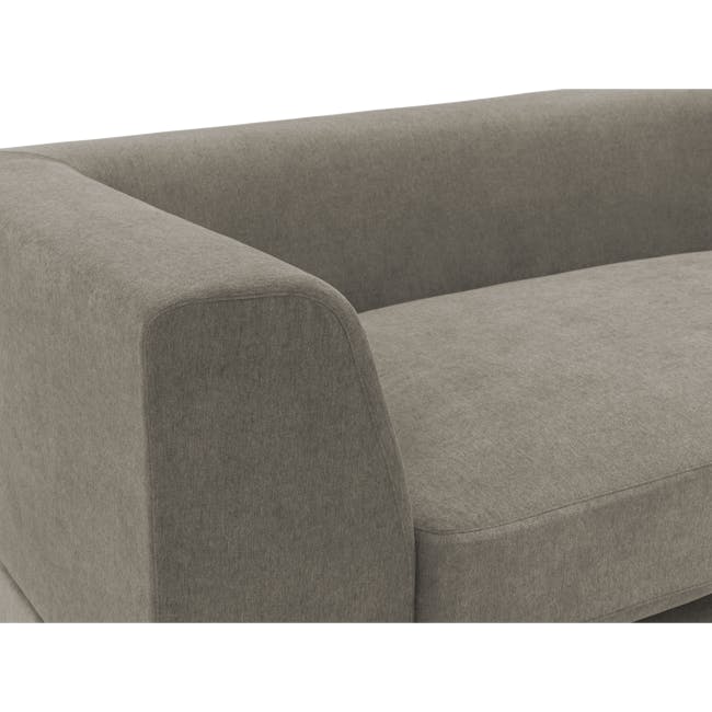 (As-is) Abby Chaise Lounge Sofa - Taupe - Left Arm Unit - 8