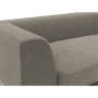 Abby L-Shaped Lounge Sofa - Taupe - 5