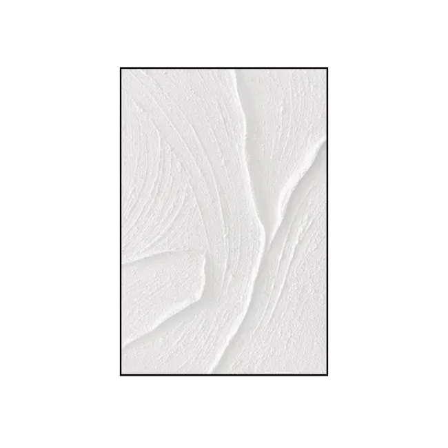 White Veil 3D Textured Painting 60 x 80 cm - 1