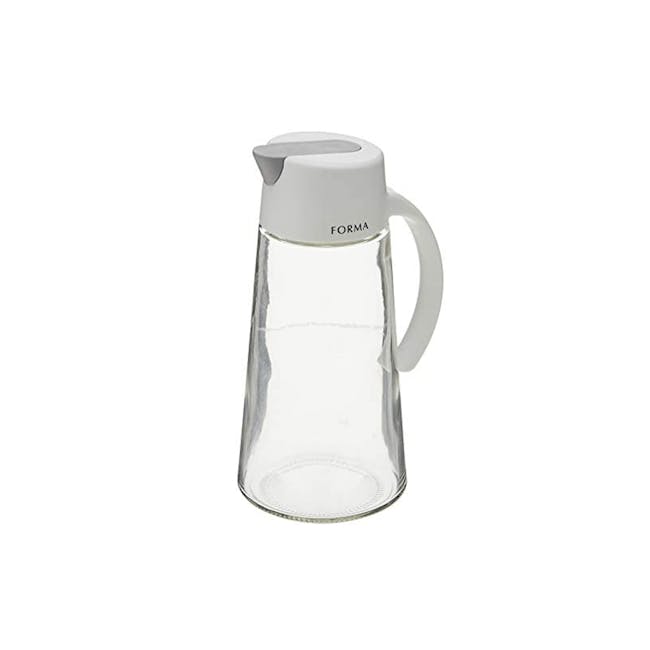 Asvel Forma 650ml Glass Oil Pot - White - 0