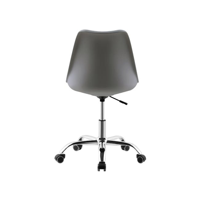 Linnett Mid Back Office Chair - Grey - 4