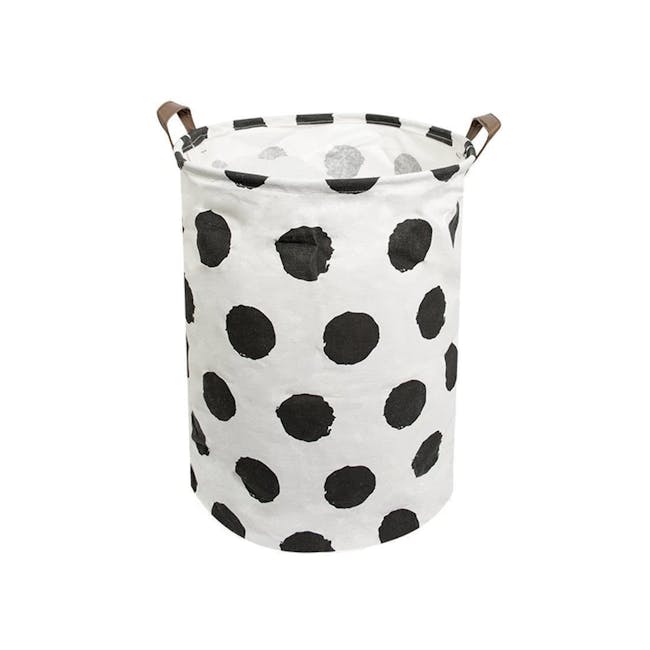 HOUZE Laundry Bag - Black Dots - 0