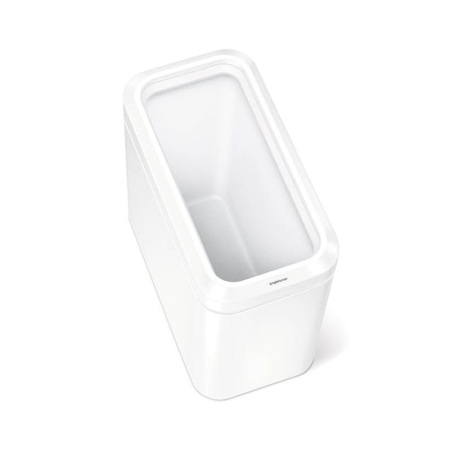 simplehuman Open Profile Can 25L - White - 3