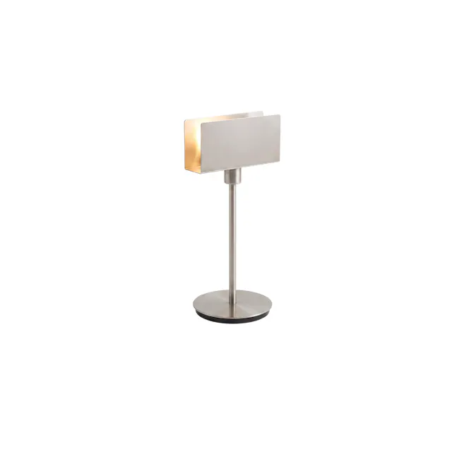 Bent Table Lamp - Silver - 1
