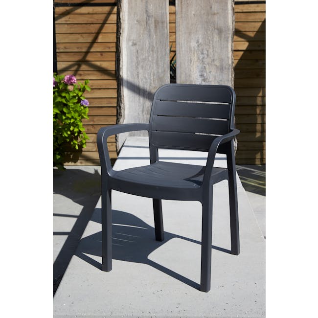 Tisara Chair - Graphite - 3