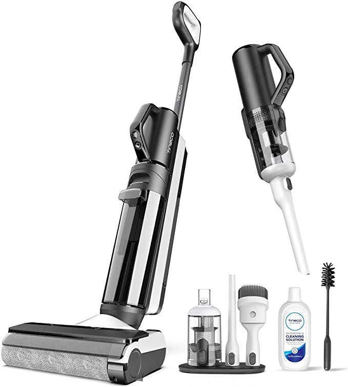  Tineco Floor ONE S5 PRO 2 Cordless Wet Dry Vacuum Smart  Hardwood Floor Cleaner Machine Carpet ONE Spot Essentials Smart Cordless  Carpet and Upholstery Spot Cleaner & Floor Cleaning Solution 