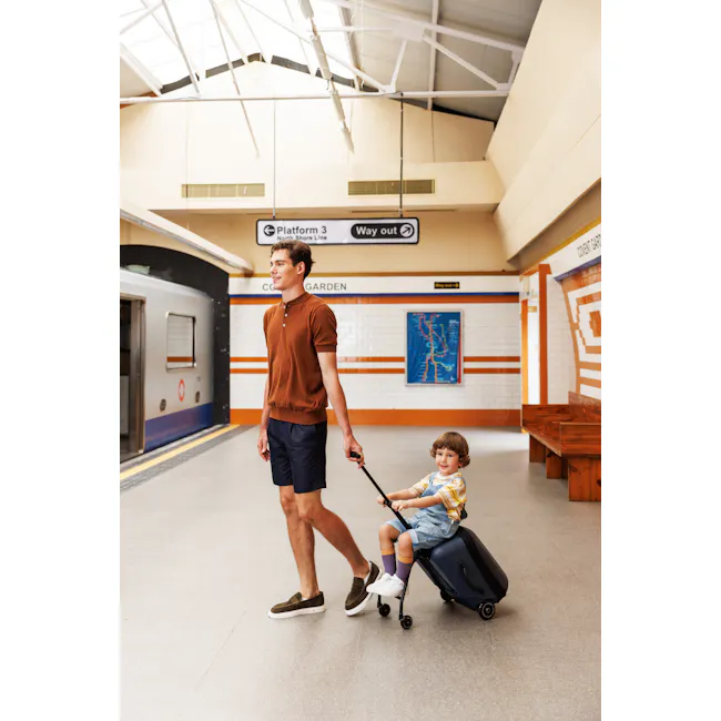 Micro Ride On Luggage Eazy Weekender - Dark Blue - 7
