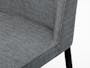 Jake Dining Chair - Black, Oyster Grey - 5