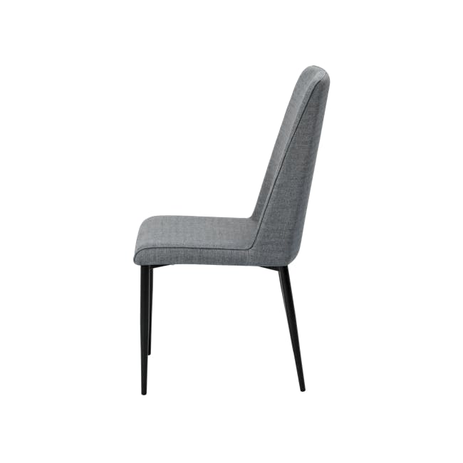Jake Dining Chair - Black, Oyster Grey - 3
