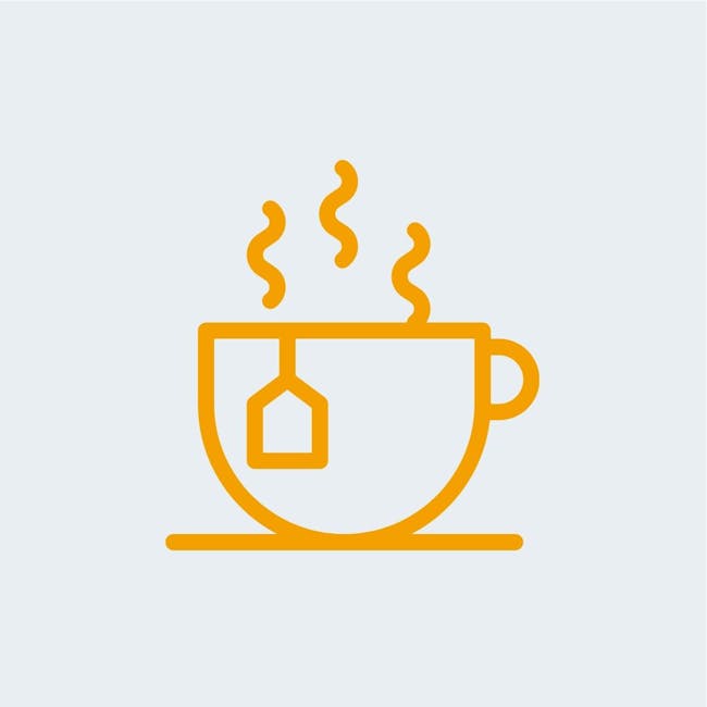 KITH AVA Capsule Coffee Machine - Vanilla White - 15 - Mug with steaming hot beverage, Coffee cup with steam rising, Hot