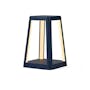 Lexon Lantern Portable Lamp with Built-in Wireless Charger - Dark Blue - 0