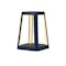 Lexon Lantern Portable Lamp with Built-in Wireless Charger - Dark Blue
