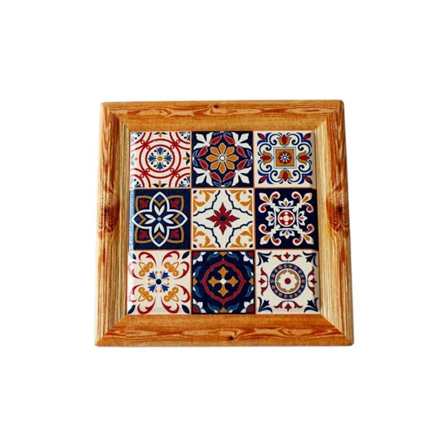 Kasa Peranakan Coaster - Mixed Tiles - 1