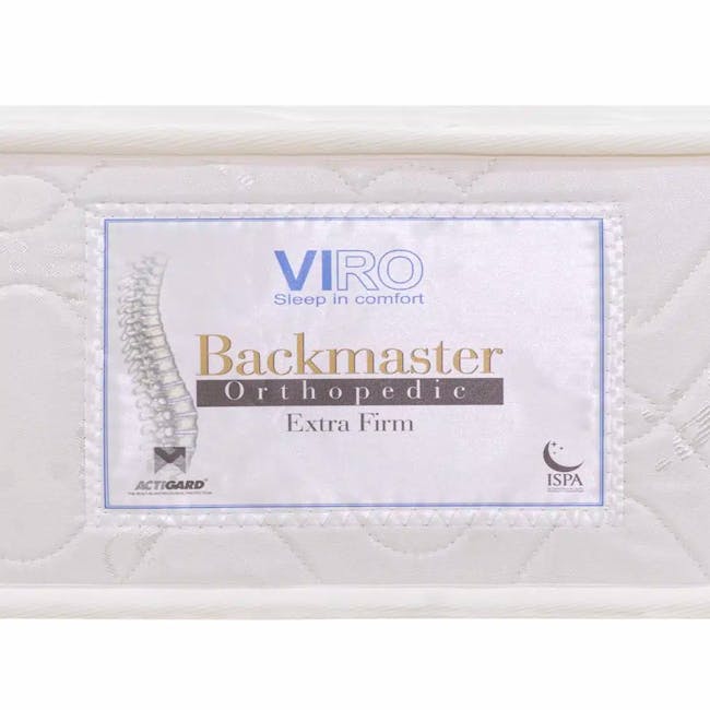 Backmaster Bonnell Spring 15cm Mattress - Extra Firm (4 Sizes) - 4