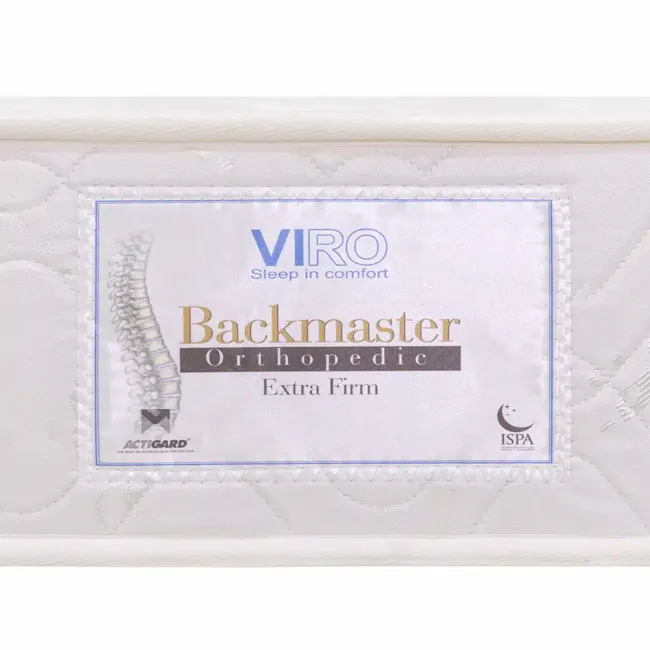 Backmaster Bonnell Spring 15cm Mattress - Extra Firm (4 Sizes) - 5 - VIRO Sleep in comfort, Backmaster Orthopedic Extra