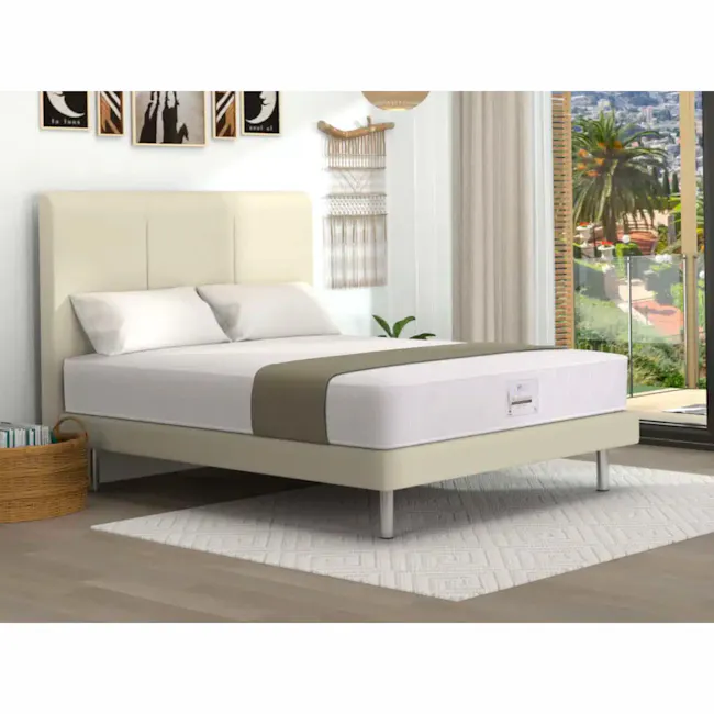 Backmaster Bonnell Spring 15cm Mattress - Extra Firm (4 Sizes) - 3 - Modern minimalist bedroom, contemporary design, sleek