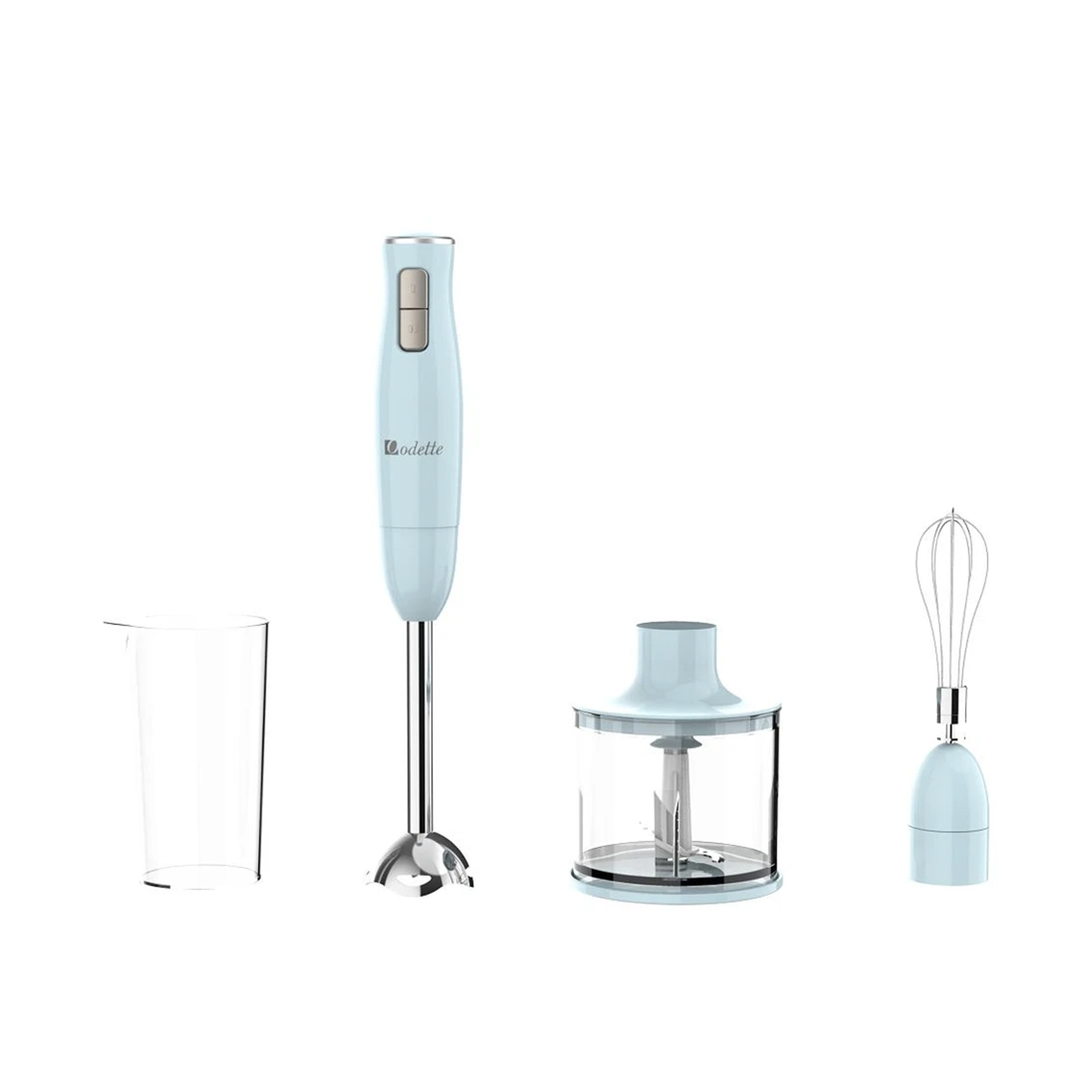 Odette Multifunction Immersion Handheld Blender - Light Blue