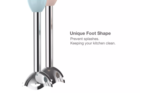 Odette Multifunction Immersion Handheld Blender Light Blue, Odette