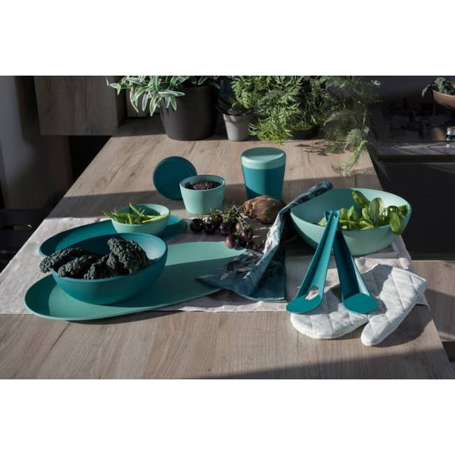 Omada REAMO Serving Plate - Teal (2 Sizes) - 4
