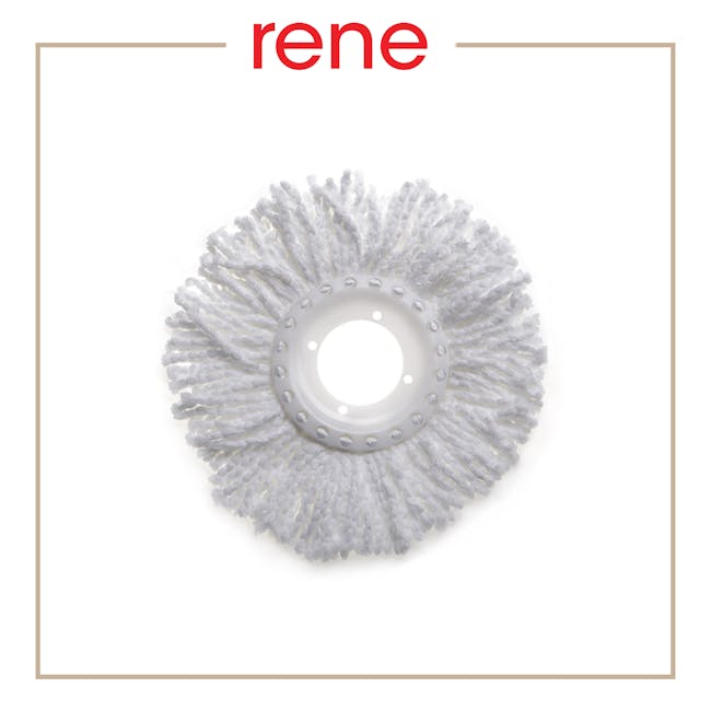 Rene Ollie Revolutionary Microfibre Spin Mop Set - Mop replacement head - 7