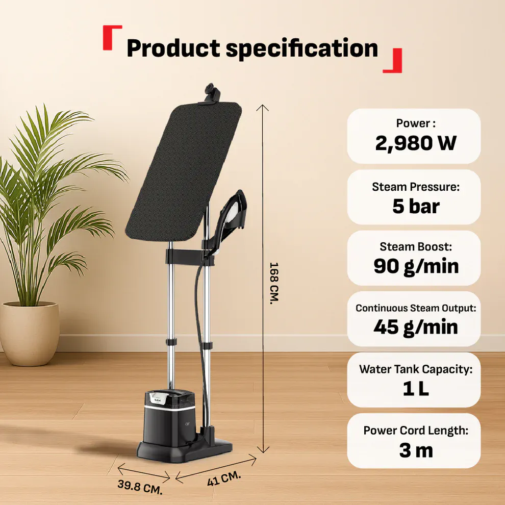 Tefal IXEO+ Garment Steamer (QT1510) - 20