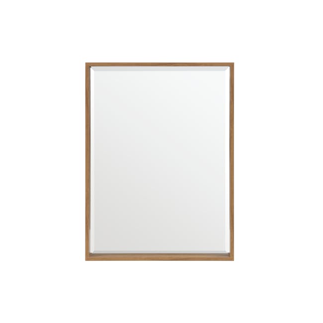 Julia Half-Length Mirror 60 x 80 cm - Oak - 0