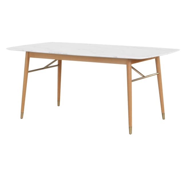 Hagen Marble Dining Table 1.8m - 0