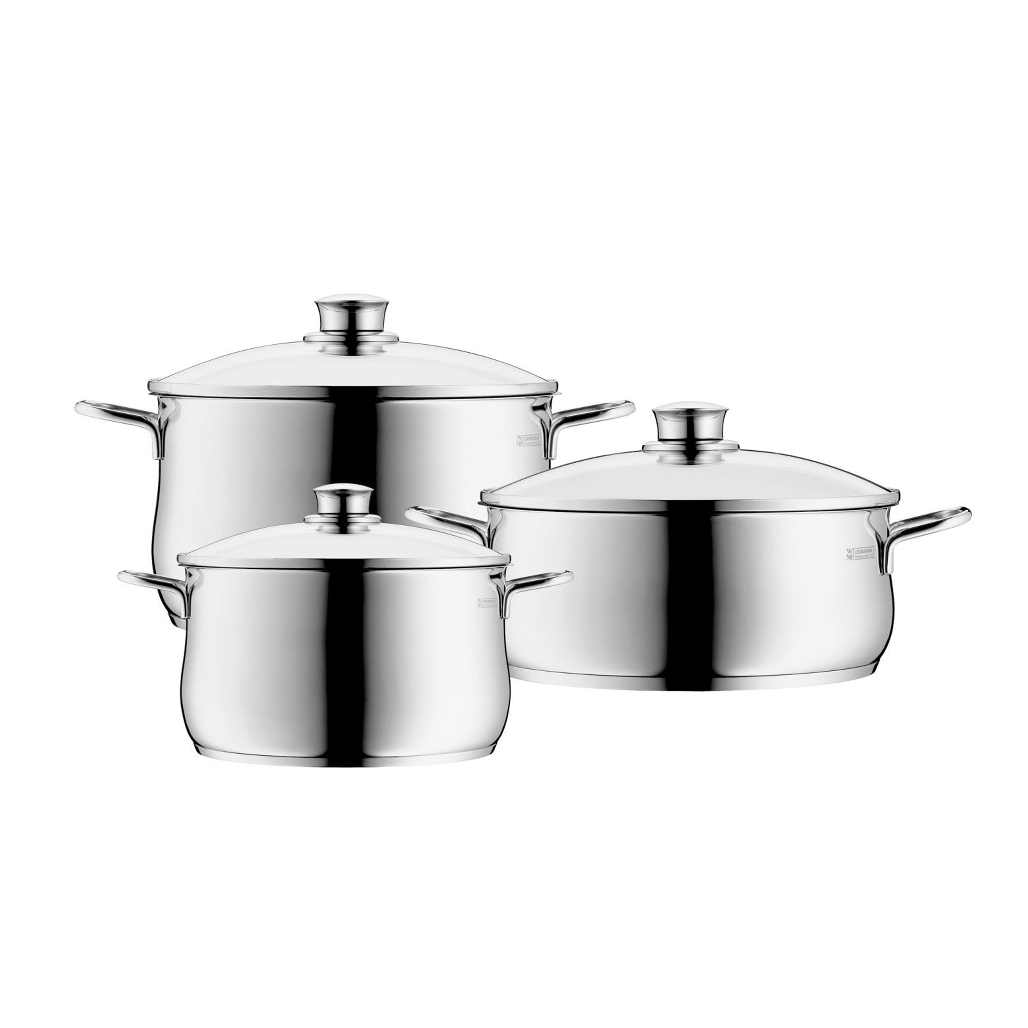 WMF Diadem Plus 3Pc Cookware Set