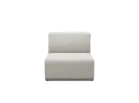Milan Armless Unit - Ivory (Fabric)