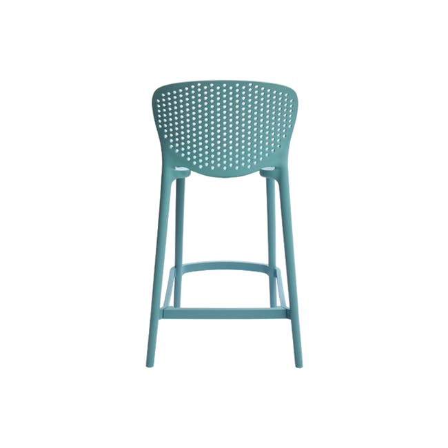 Roman Counter Chair - Ocean Blue - 3