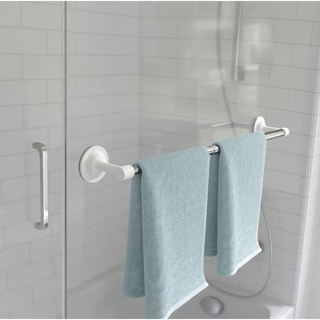 Flex Sure-Lock Towel Bar - Chrome - 7