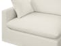Russell 3 Seater Sofa - Oat (Eco Clean Fabric) - 34