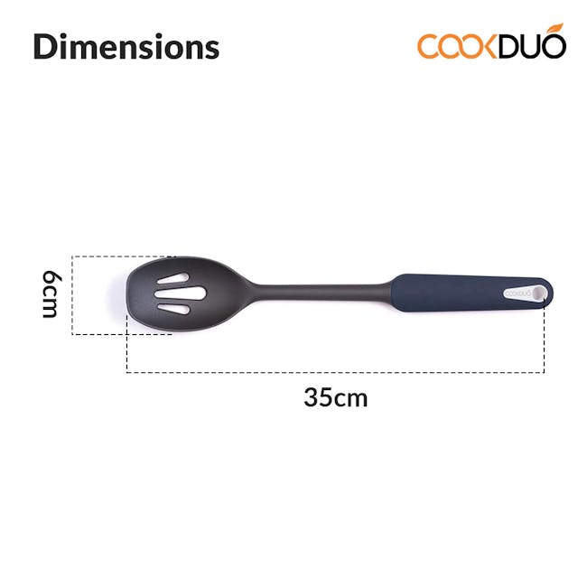 Cookduo Steelcore Nylon Slotted Spoon - 7