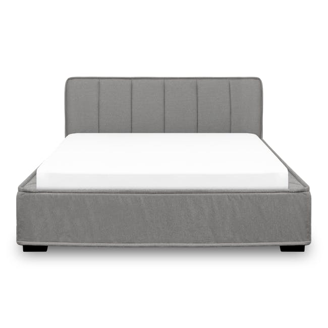 Emmett Queen Bed - Mink Grey - 1