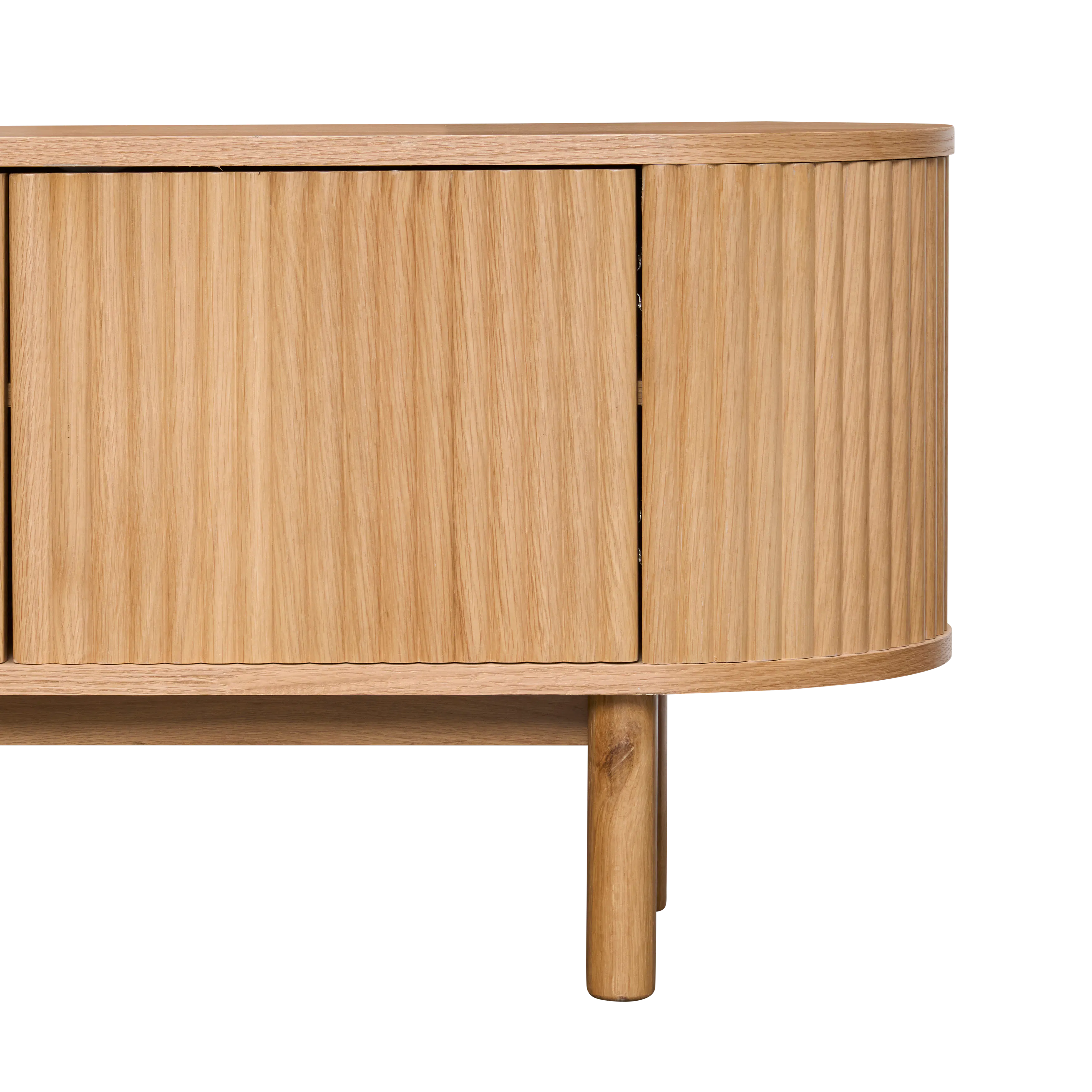 (As-is) Gionne TV Console 2m - Oak - 25
