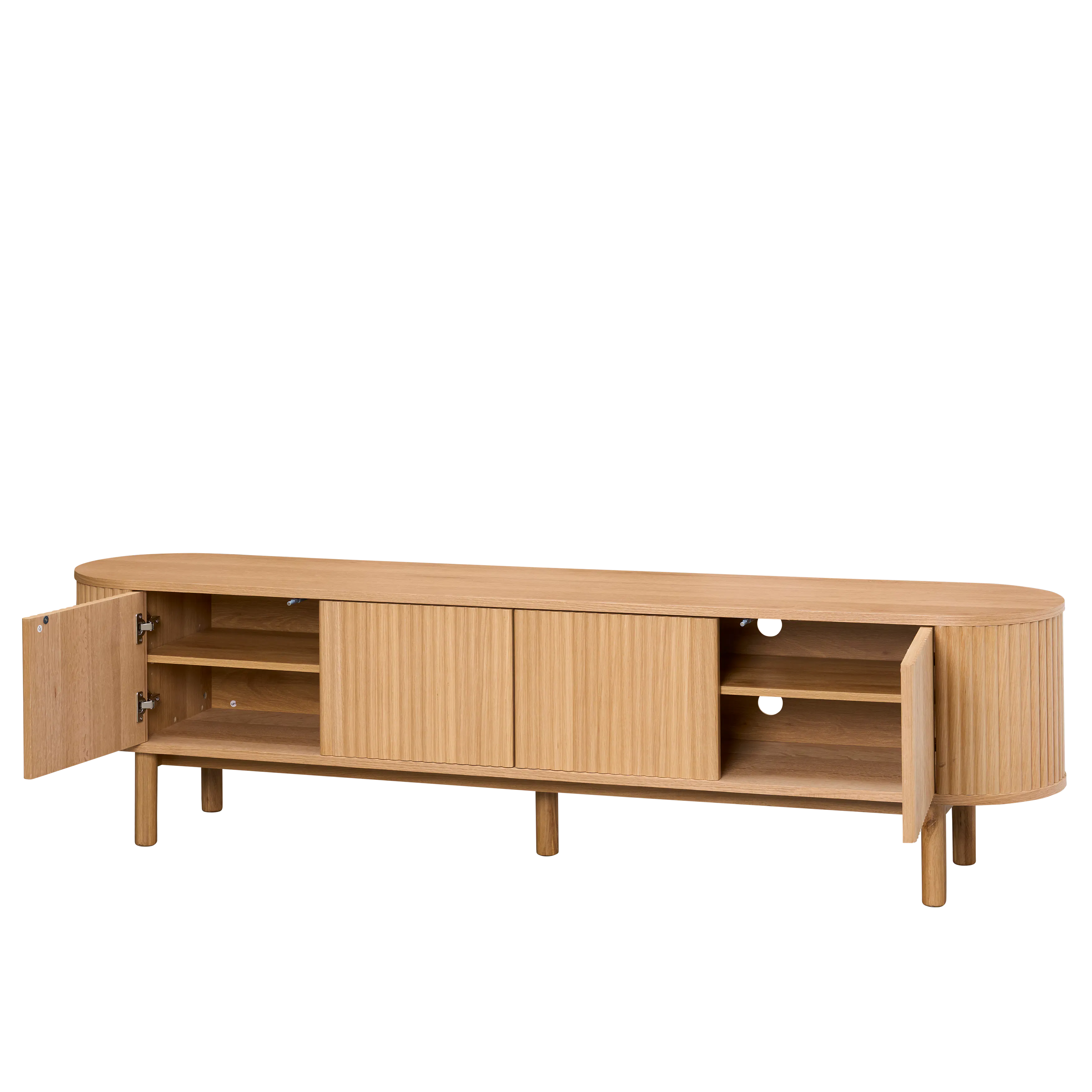 (As-is) Gionne TV Console 2m - Oak - 26