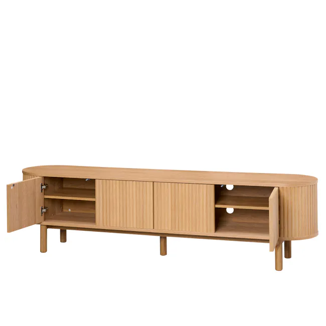 Gionne TV Console 2m - Oak - 18