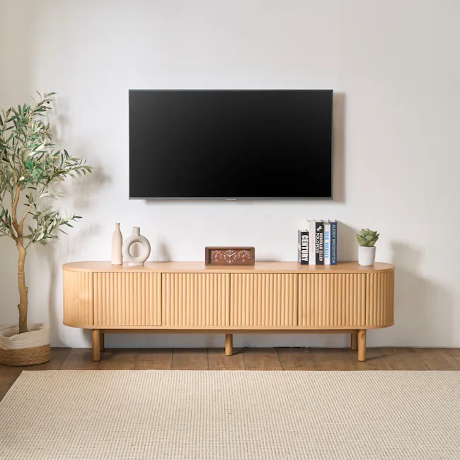 Gionne TV Console 2m - Oak - 5