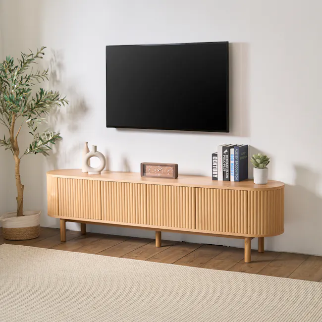 Gionne TV Console 2m - Oak - 2