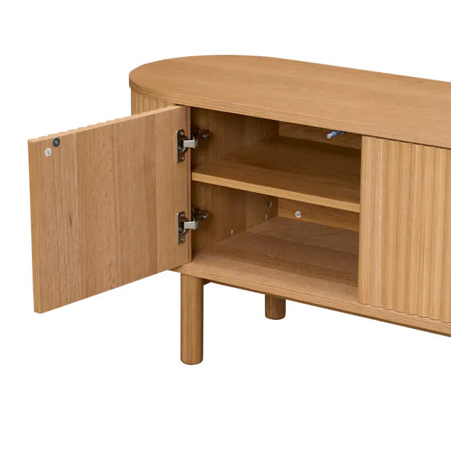 Gionne TV Console 2m - Oak - 10