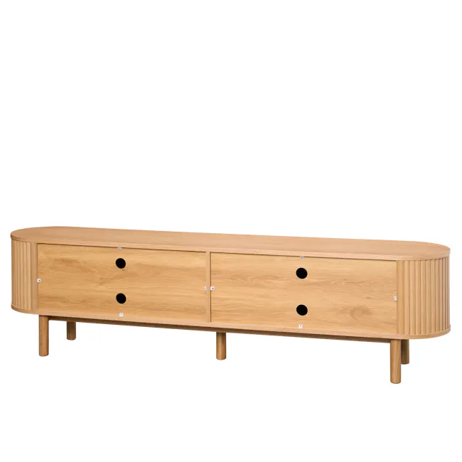 Gionne TV Console 2m - Oak - 9