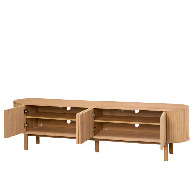 Gionne TV Console 2m - Oak - 11