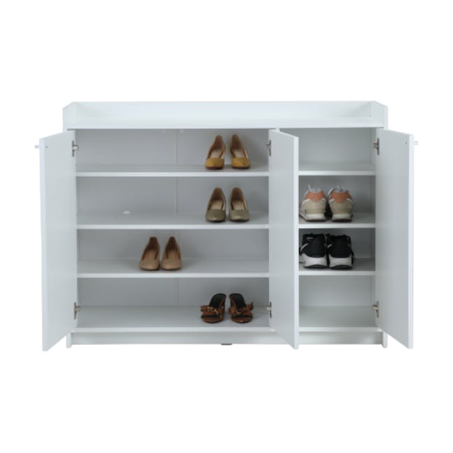 Vans Mirror Shoe Cabinet 1.2m - 1
