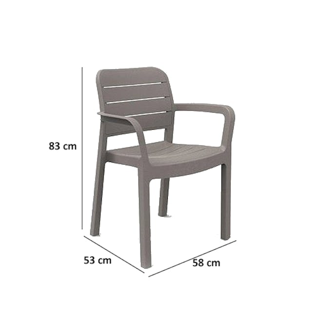 Tisara Chair - Capuccino  - 3