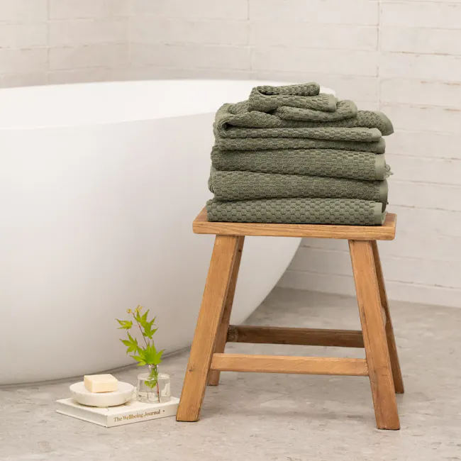 Robinsons Core Collection Quick Dry Premium Face Towel - Olive - 4