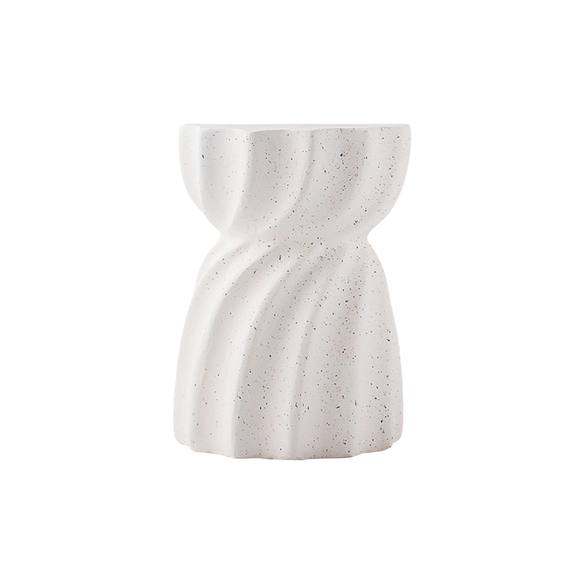 Evelyn Swirl Terrazzo Side Table