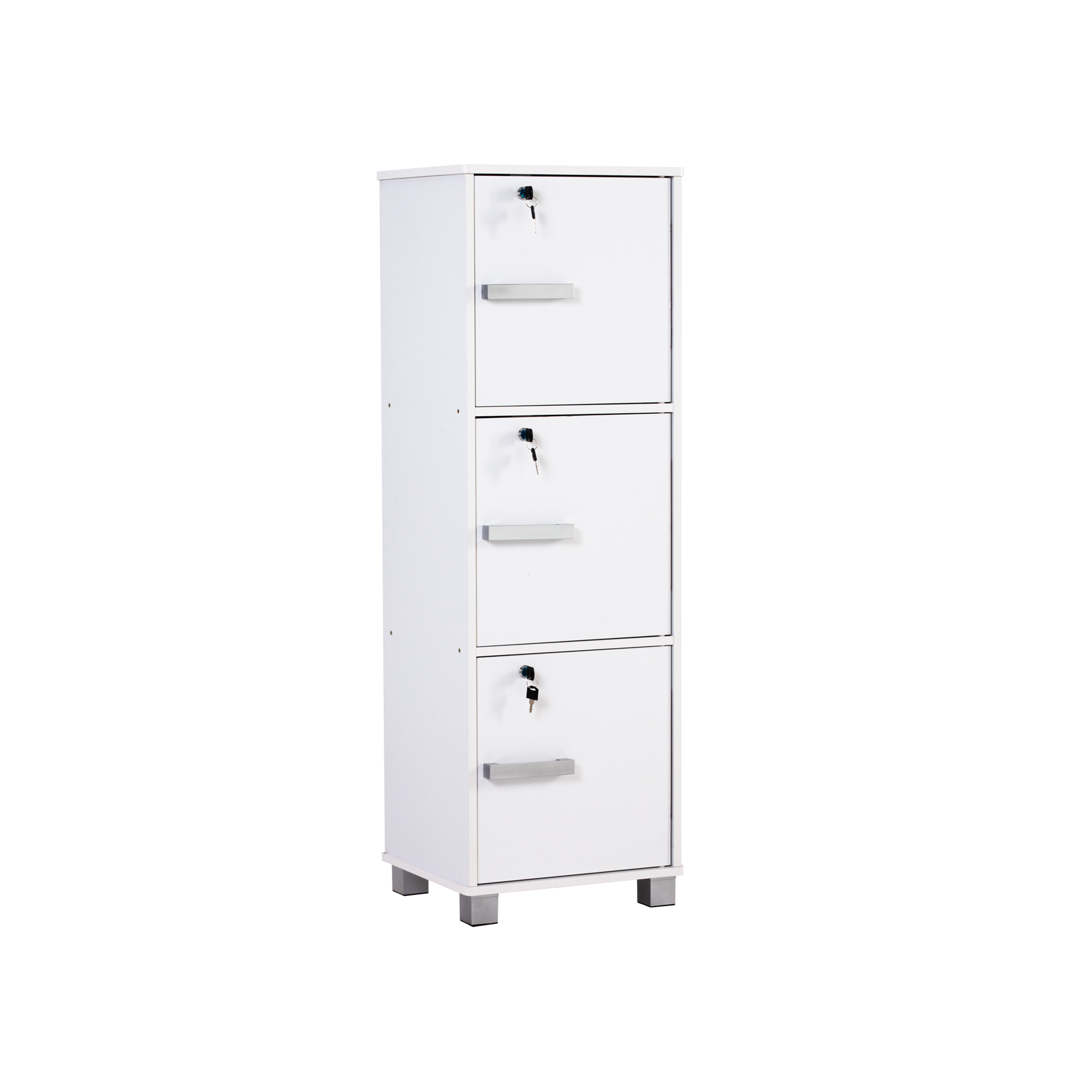 Naya 3 Door Cabinet - White