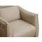 Cole Recliner Armchair - Beige (Genuine Cowhide + Faux Leather) - 7