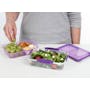 Sistema Lunch Stack To Go Rectangle 1.8L - Purple - 1