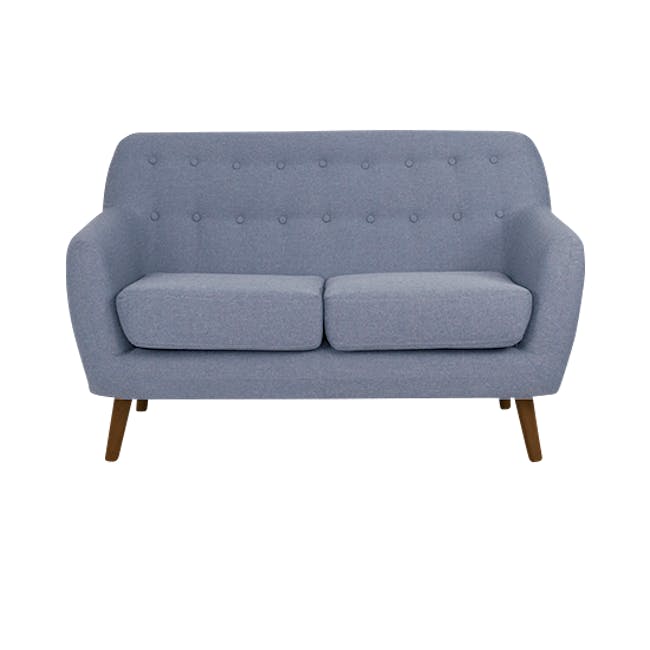 Emma 2 Seater Sofa - Dusk Blue - 11